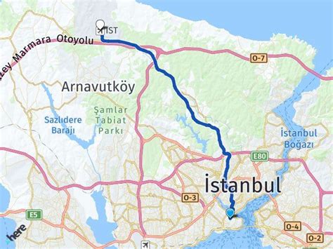 istanbul havalimanı eminönü kaç km